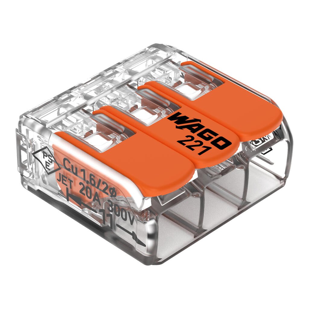 Borne de connexion Wago 221-413