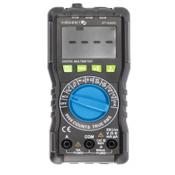 multimètre Hogert équipé de la fonction NCV