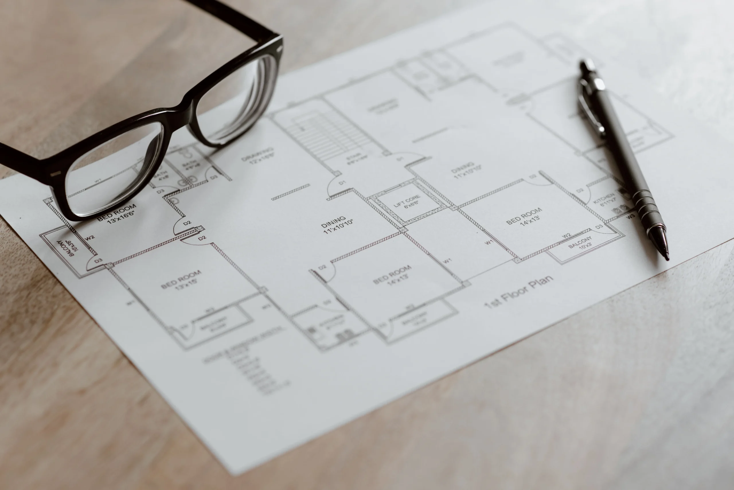 Plan architecte